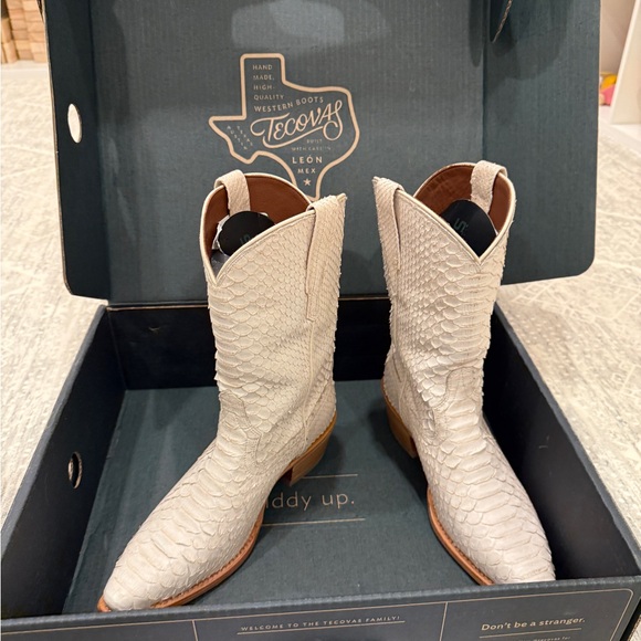 Tecova Savannah Bone Python size 8.5 - Picture 5 of 12